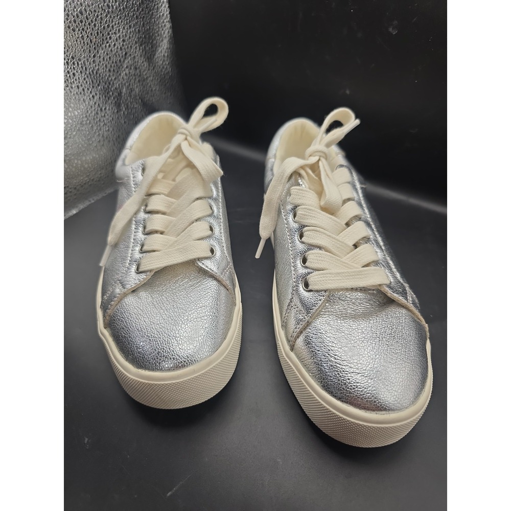 Sam Edelman Ethyl Mini shoe Womens Size 6 Silver